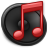 iTunes Red S Icon 48x48 png